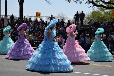2016 Ulusal Cherry Blossom geçit töreninde Washington Dc
