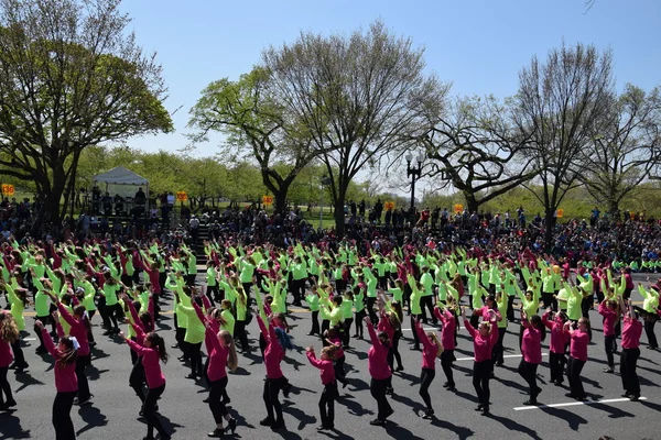 2016 národní Cherry Blossom Parade ve Washingtonu Dc — Stock fotografie