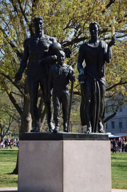 WASHINGTON DC - 12 Nisan 2016 'da Washington DC' de görülen İzci Anıtı.