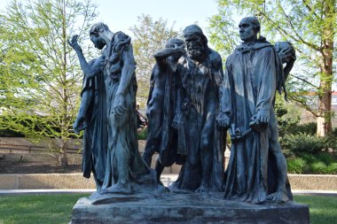 Auguste Rodin, Washington, Dc Hirshhorn Heykel Bahçe heykelini Les burjuva de Calais