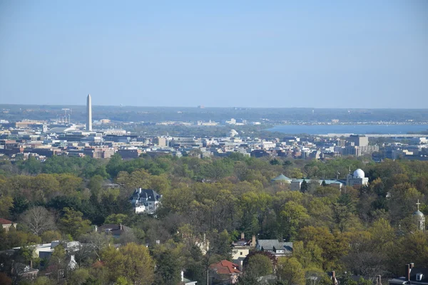 Vista aérea de Washington, DC —  Fotos de Stock