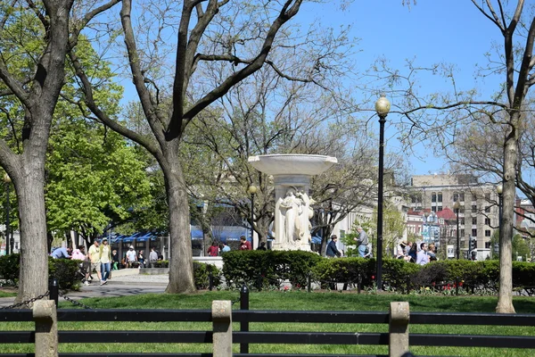 Washington Abr Dupont Circle Washington Visto Abril 2016 — Foto de Stock