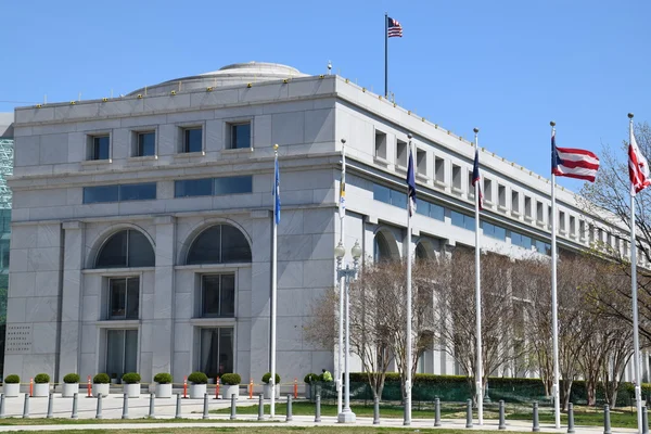 El edificio judicial federal Thurgood Marshall en Washington, DC — Foto de Stock