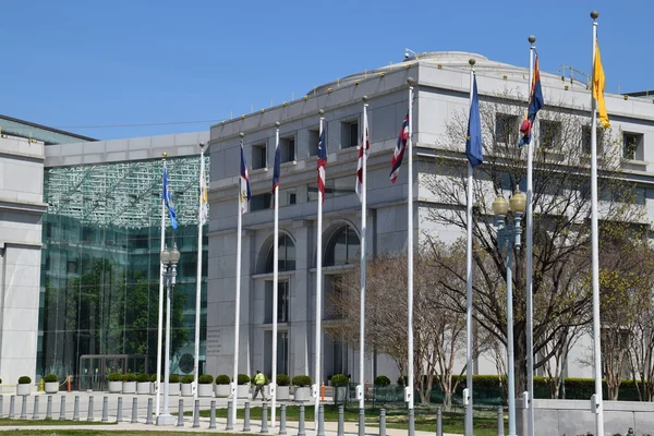 El edificio judicial federal Thurgood Marshall en Washington, DC — Foto de Stock