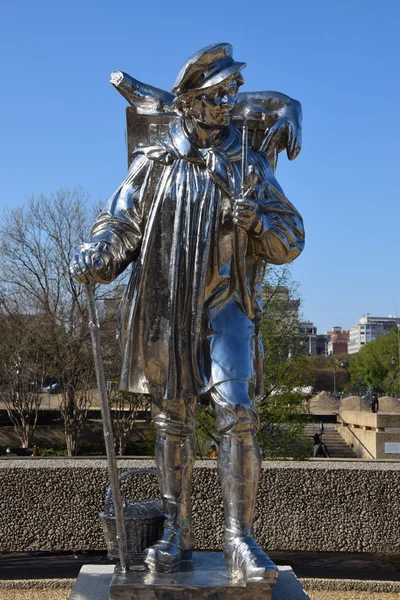 Escultura Kiepenkerl por Jeff Koons no Hirshhorn Sculpture Garden em Washington, DC — Fotografia de Stock