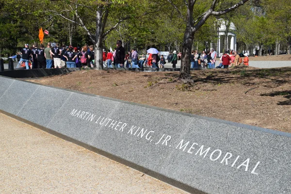 Martin Luther King Jr Memorial i Washington, Dc — Stockfoto