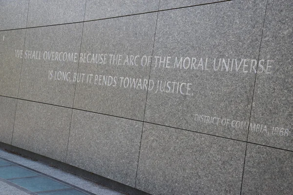 Martin Luther King Jr. Memorial στην Ουάσιγκτον, Dc — Φωτογραφία Αρχείου