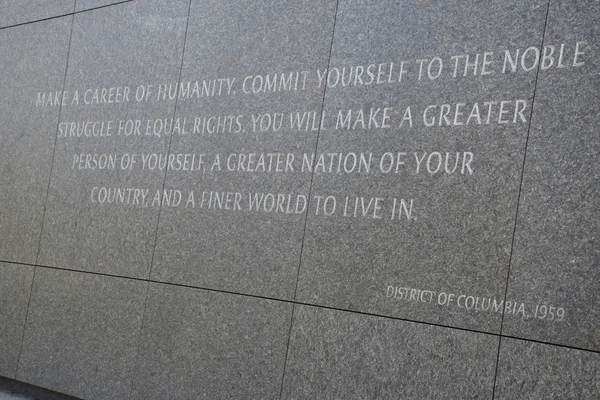 Martin Luther King Jr Memorial Washington, Dc — Stok fotoğraf