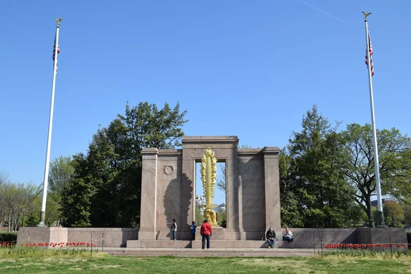 Monumento a la Segunda División en Washington, DC — Foto de Stock