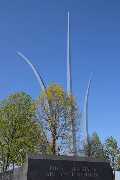 The United States Air Force Memorial in Washington, DC — Stock Photo, Image