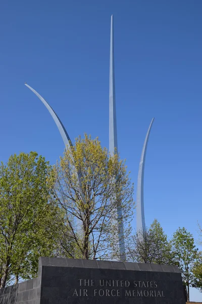 The United States Air Force Memorial in Washington, DC — Stock Photo, Image