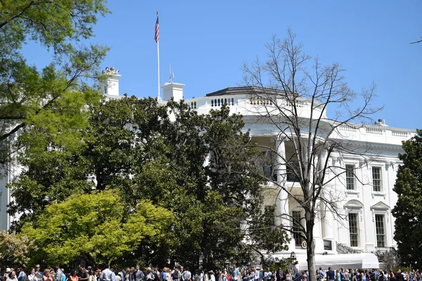 Das weiße haus in washington, DC — Stockfoto