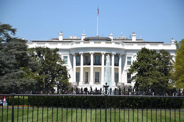 Das weiße haus in washington, DC — Stockfoto