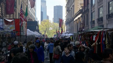 NEW YORK, New York - 30 Nisan 2022 'de görüldüğü üzere Central Park Bahar Festivali. 