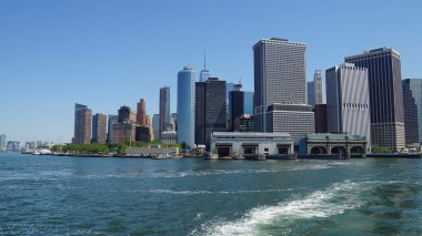 Lower Manhattan Skyline in New York City