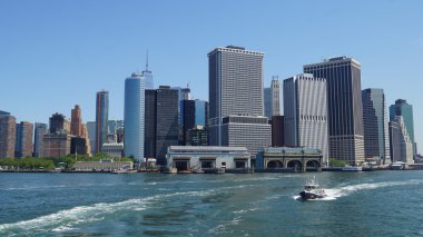 Lower Manhattan Skyline in New York City