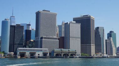 Lower Manhattan Skyline in New York City