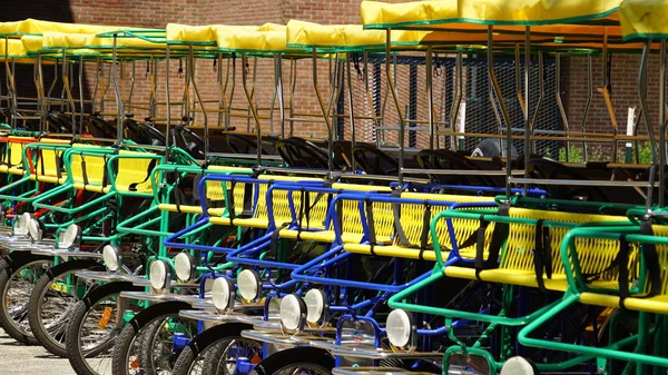 Biciclette a Governors Island a New York — Foto Stock