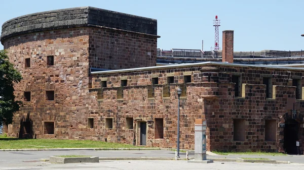 Schloss William auf Governors Island im New Yorker Hafen — Stockfoto