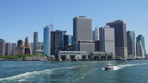 Skyline du Lower Manhattan à New York — Photo