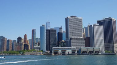 Lower Manhattan Skyline in New York City