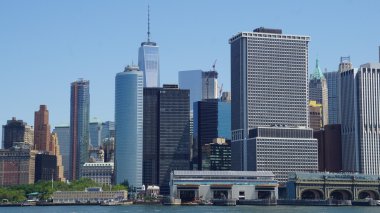 Lower Manhattan Skyline in New York City