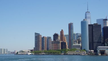 Lower Manhattan Skyline in New York City