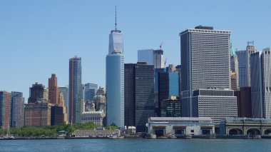Lower Manhattan Skyline in New York City