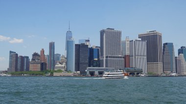 Lower Manhattan Skyline in New York City