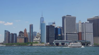 Lower Manhattan Skyline in New York City