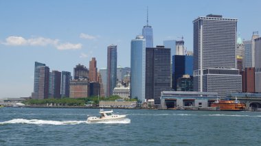 Lower Manhattan Skyline in New York City
