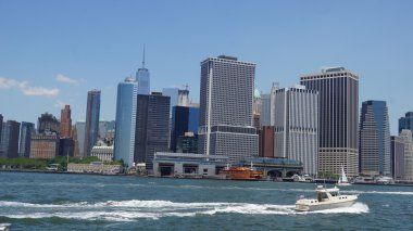 Lower Manhattan Skyline in New York City