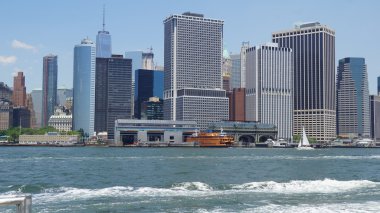 Lower Manhattan Skyline in New York City