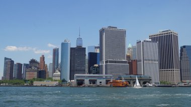 Lower Manhattan Skyline in New York City