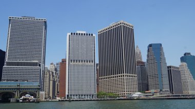 Lower Manhattan Skyline in New York City