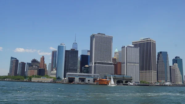 Skyline du Lower Manhattan à New York — Photo