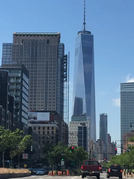 Nueva York Junio World Trade Center Bajo Manhattan Nueva York — Foto de Stock