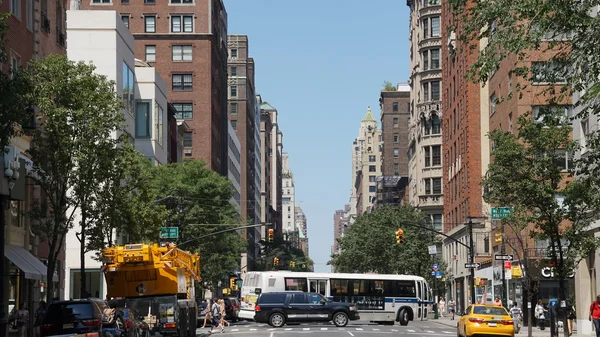 Nueva York Jun Calles Manhattan Nueva York Visto Junio 2016 —  Fotos de Stock