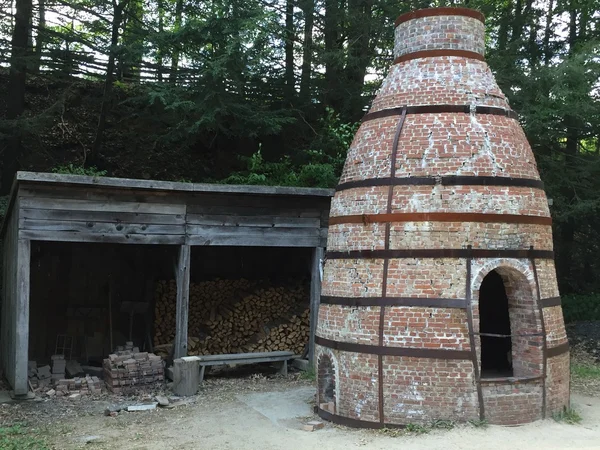 Sturbridge Jun Krukverkstad Vid Old Sturbridge Village Sturbridge Massachusetts Sett — Stockfoto