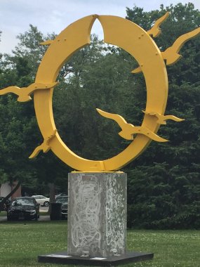 Şehir şehir merkezinde Connecticut'ta Stamford ifadelerde