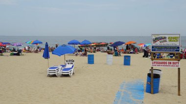 Asbury Park New Jersey sahilinde