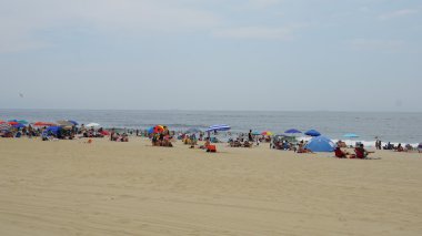 Asbury Park New Jersey sahilinde
