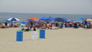 Asbury Park New Jersey sahilinde