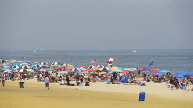 Long Branch New Jersey sahilinde