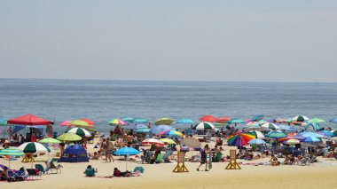 Long Branch New Jersey sahilinde