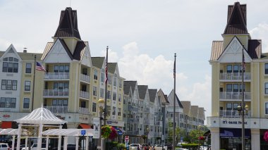 Long Branch New Jersey, ABD köyde Pier