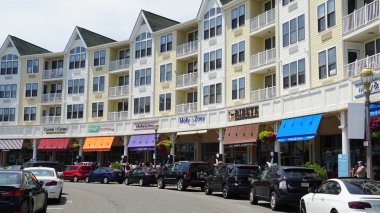 Long Branch New Jersey, ABD köyde Pier