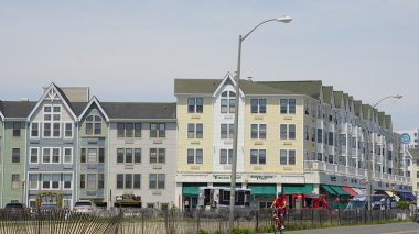Long Branch New Jersey, ABD köyde Pier