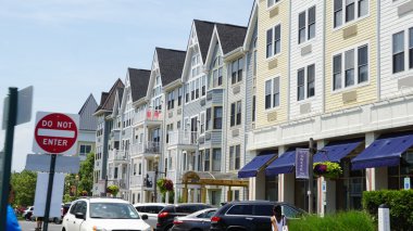 Long Branch New Jersey, ABD köyde Pier
