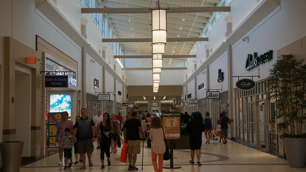 Tanger Outlets at Foxwoods Casino i Mashantucket, Connecticut — Stockfoto